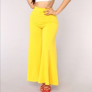 “Dare to flare” pants